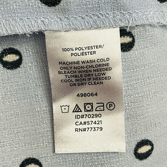 Ann Taylor Factory Light Blue Sleeveless Blouse - Picture 6 of 6